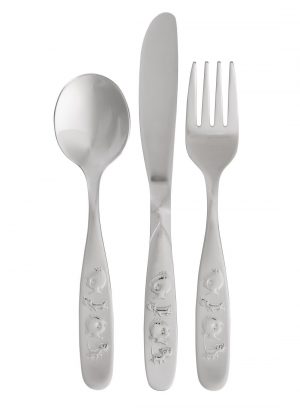 HEMA Jip En Janneke Bestek Geschenkset 3-delig (zilver)