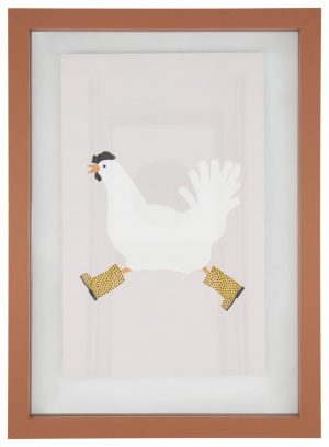 HEMA Fotolijst 31.5x23 Kip Terra