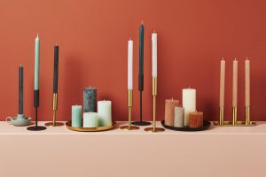 HEMA Kandelaar Ø9.3x20 - Metaal Goudkleurig (goud)