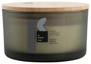 HEMA Geurkaars In Glas Ø13.5x8 In Black