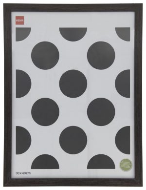 HEMA Fotolijst Hout 30x40 Donkerbruin