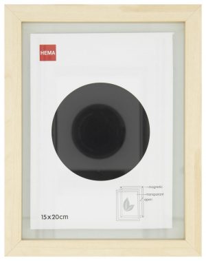 HEMA Fotolijst Hout 15x20 Magnetisch