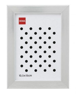 HEMA Fotolijst Hout 10x15 Zilver