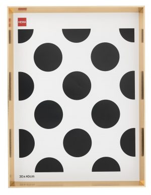 HEMA Fotolijst Hout 30x40 Facetrand Goud
