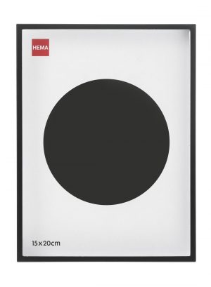 HEMA Fotolijst - Metaal - Zwart - Dunne Rand 15 X 20