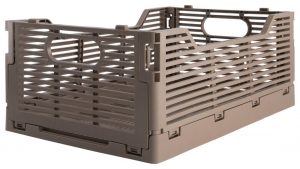 HEMA Klapkrat Letterbord Recycled 20x30x11.5 Taupe