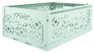 HEMA Klapkrat Recycled 30x40x15 - Mintgroen