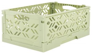 HEMA Klapkratje Recycled 16x24x10 - Mintgroen