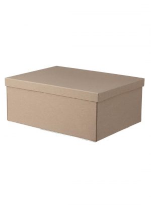 HEMA Opbergdoos Karton A3 Kraft (kraft)
