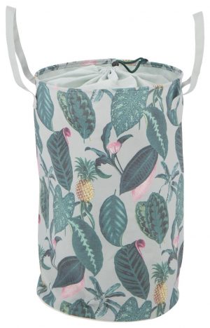 HEMA Canvas Mand 60 X Ø 37 (lichtgroen)