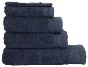 HEMA Handdoeken - Hotel Extra Zwaar Donkerblauw (donkerblauw)