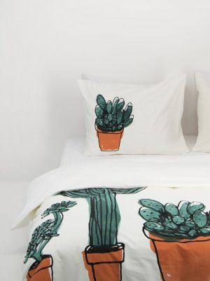 HEMA Dekbedovertrek - Zacht Katoen - Cactus Multi (multi)
