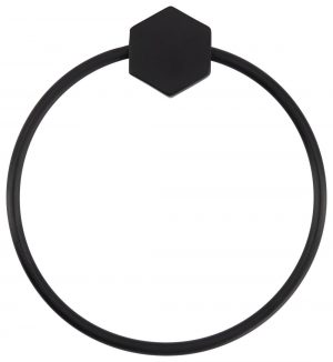 HEMA Gastendoekring Ø 15 Cm Metaal Zwart