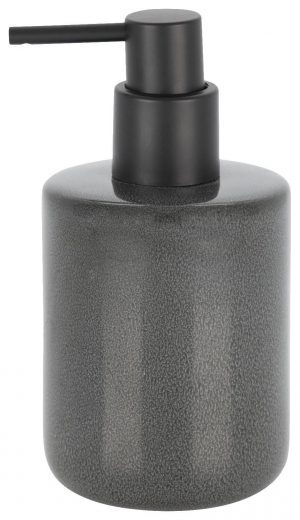 HEMA Zeeppomp - Ø8x15cm - Reactief Keramiek - Antraciet