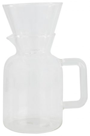 HEMA Koffiekan Met Filter Koffiebinkie Glas 600ml