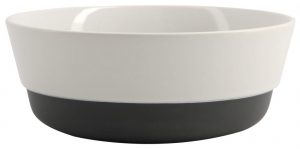 HEMA Schaal Ø14.5cm Chicago Mat Wit/zwart