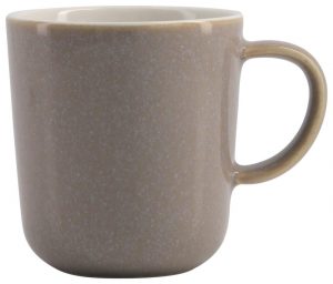 HEMA Mok 280ml Chicago Reactief Glazuur Taupe