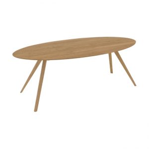 hellotable ovale eettafel eiken naturel