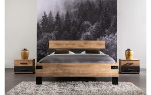 Goossens Basic Bedframe Industrial, 140 x 200 cm