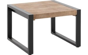 Goossens Basic Arcade, hout mango bruin, urban industrieel, 60 x 45 x 60 cm