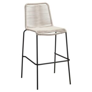 kwantum barkruk tuinstoel beige