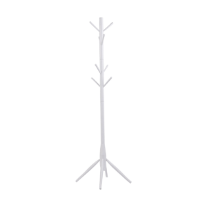 Pelle houten staande kapstok wit - 181 cm Wit