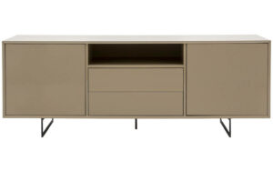 Goossens Basic Dressoir Vienna, 2 deuren 2 laden met 1 open vak