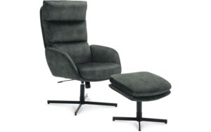 Goossens Relaxstoel Artist, Relaxfauteuil incl hocker