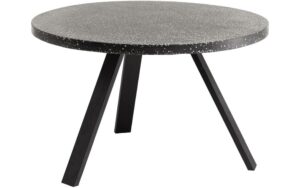 Kave Home Kave Home Shanelle, Tafel shanelle Ø 120 cm zwart (mtk0034)