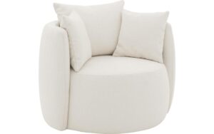 Goossens Fauteuil Terra, Fauteuil met kruisnaad