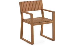 Kave Home Kave Home Emili, Emili massief 100% fsc acacia tuinstoel