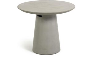 Kave Home Kave Home Itai, Itai tafel cement Ø 90 cm