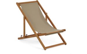 Kave Home Kave Home Adredna, Adredna strandstoel groene massief acaciahout fsc 100%