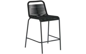 Kave Home Kave Home Lambton, Kruk lambton zwart hoogte 62 cm