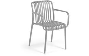 Kave Home Kave Home Isabellini, Isabellini tuinstoel grijs