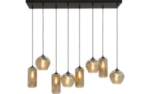 Goossens Hanglamp Devant, Hanglamp met 8 lichtpunten