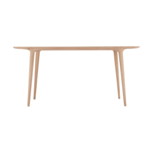 Fawn table houten eettafel whitewash - 160 x 90 cm Bruin