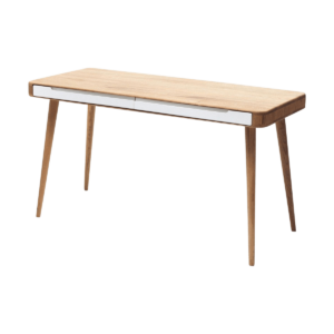 Ena desk houten bureau naturel - 140 x 60 cm Bruin