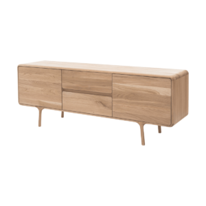 Fawn sideboard 180 houten dressoir naturel - 180 x 65 cm Bruin