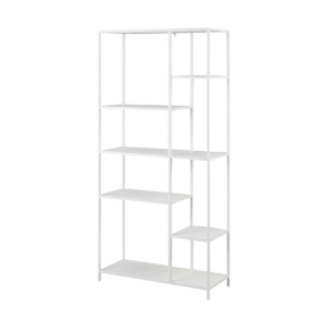 Roy metalen boekenkast wit - 79 x 165 cm Wit