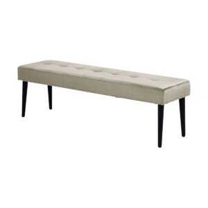 Danique velvet bankje zand - 140 x 38 cm Zand