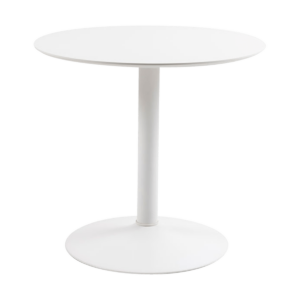 Vino houten bartafel wit - Ø80 x 75 cm Wit