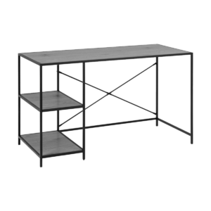 Lisomme - Houten bureau Vic, zwart
