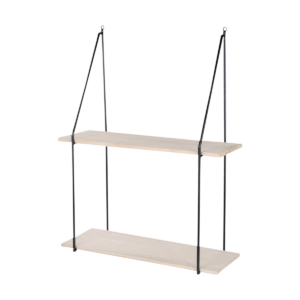 Logan houten wandrek naturel - 72 x 55 cm Bruin