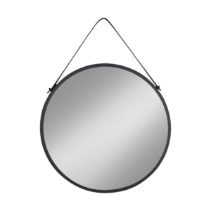 Sarah ronde wandspiegel zwart - Ø 38 cm Zwart