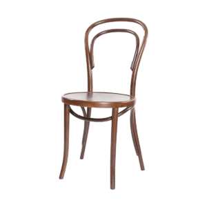 Vienna Thonet No. 14 houten bistrostoel walnoot Bruin