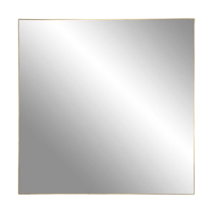 Defne wandspiegel vierkant goud - 60 x 60 cm Goud
