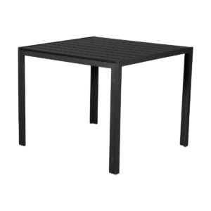 Vinn tuintafel zwart - 90 x 90 cm Zwart