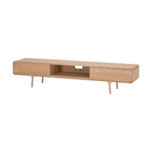 Gazzda - Houten TVmeubel Fawn lowboard, naturel