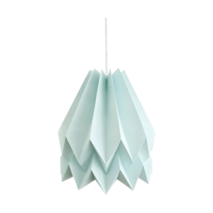 Origami Hanglamp - Blauw - Koordset wit Blauw